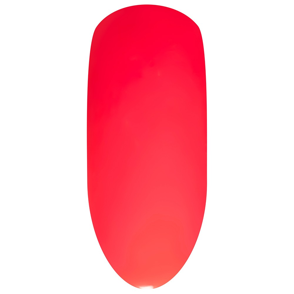 Tutti Frutti Collection. Neon Coral Gel Polish - Mint Tint