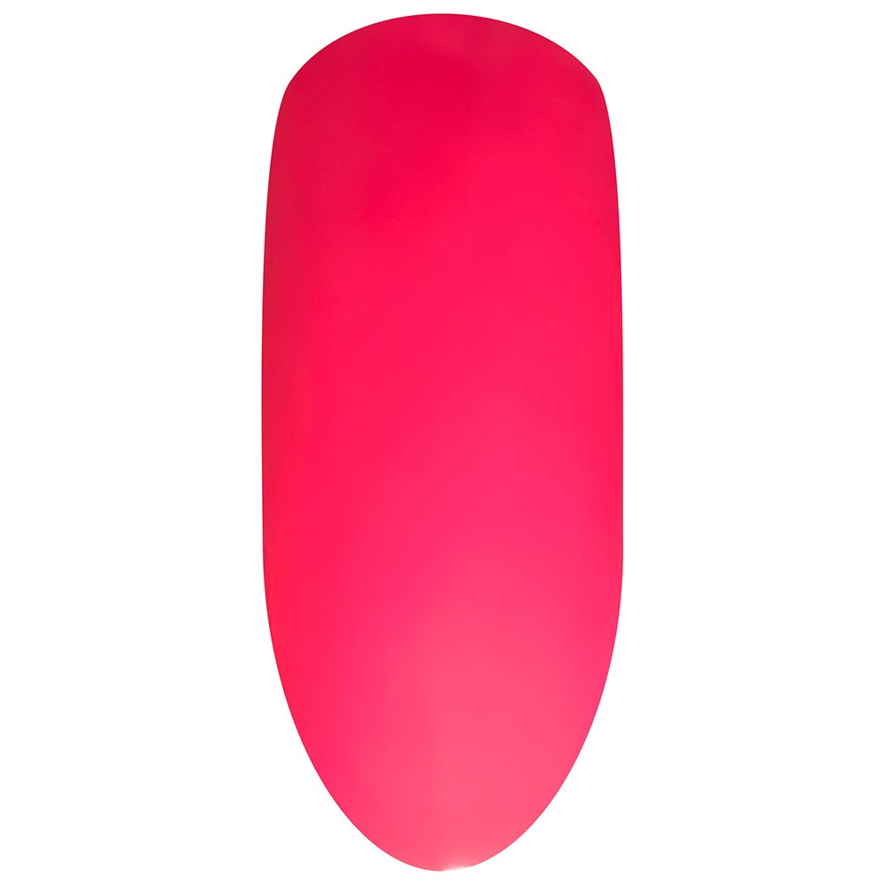 Tutti Frutti Collection. Neon Pink Gel Polish - Mint Tint