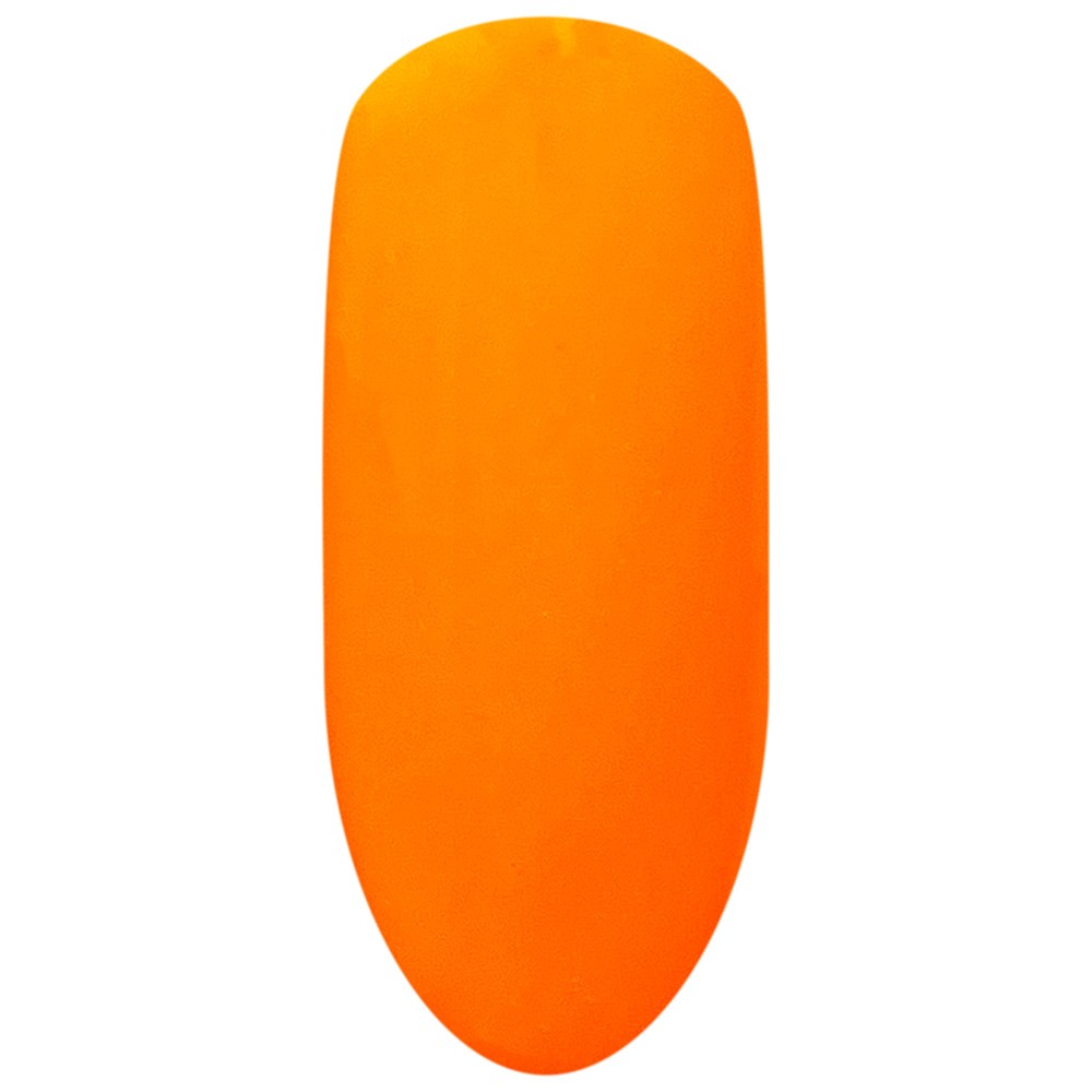 Tutti Frutti Collection. Neon Orange Gel Polish - Mint Tint