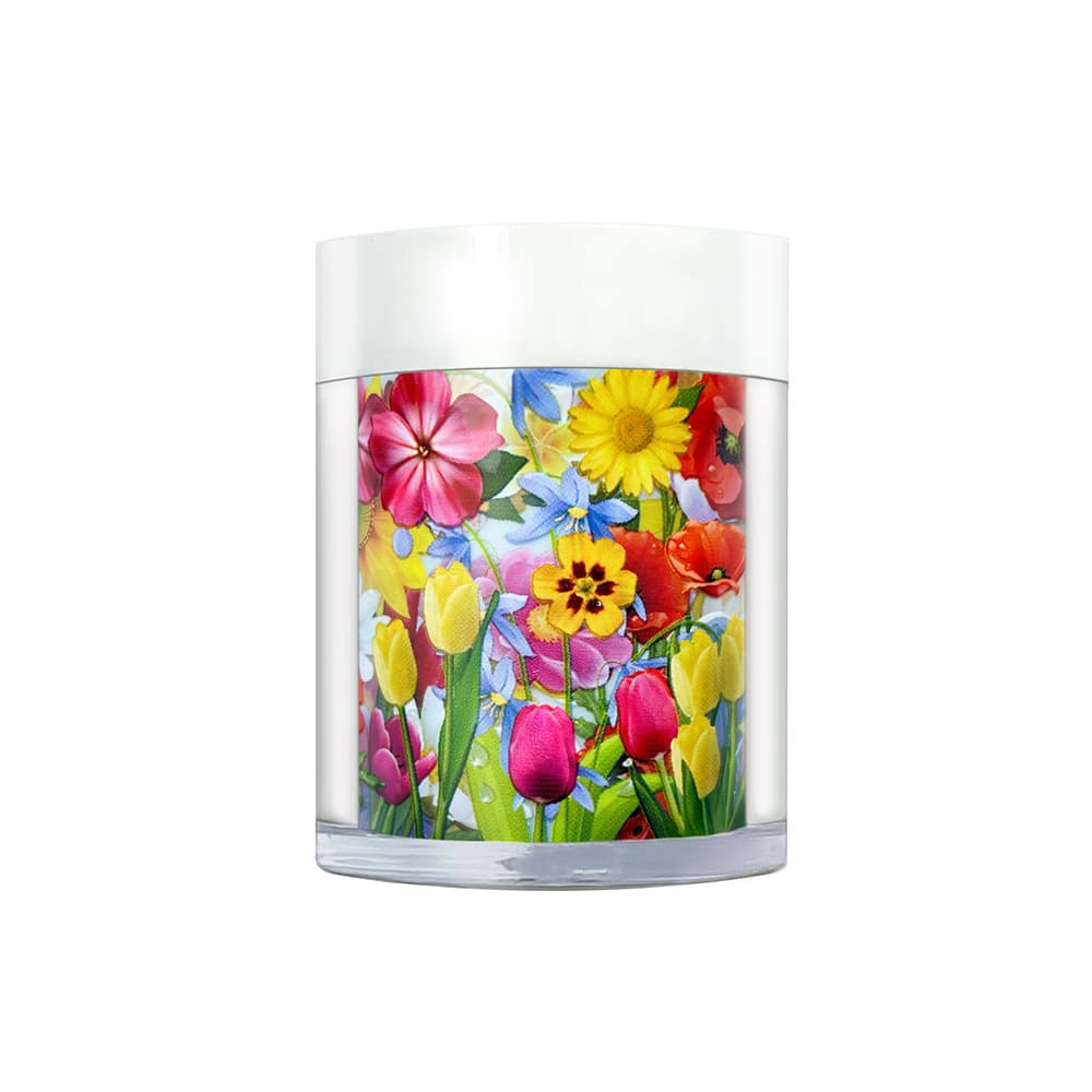 Multicolour Floral Nail Art Foil 1 Multi Coloured Floral Flowers Nail Art Foil - Mint Tint - UK