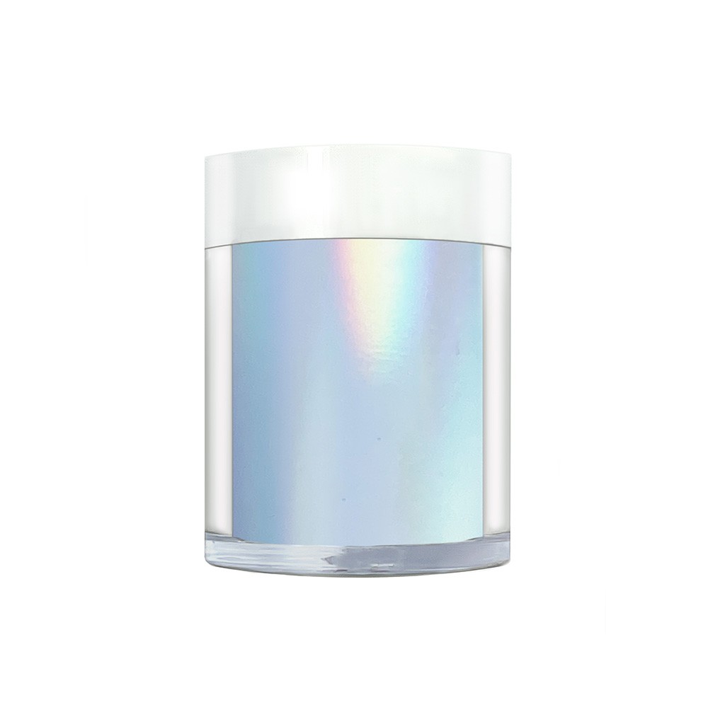 Silver Holographic Nail Art Foil - Mint Tint