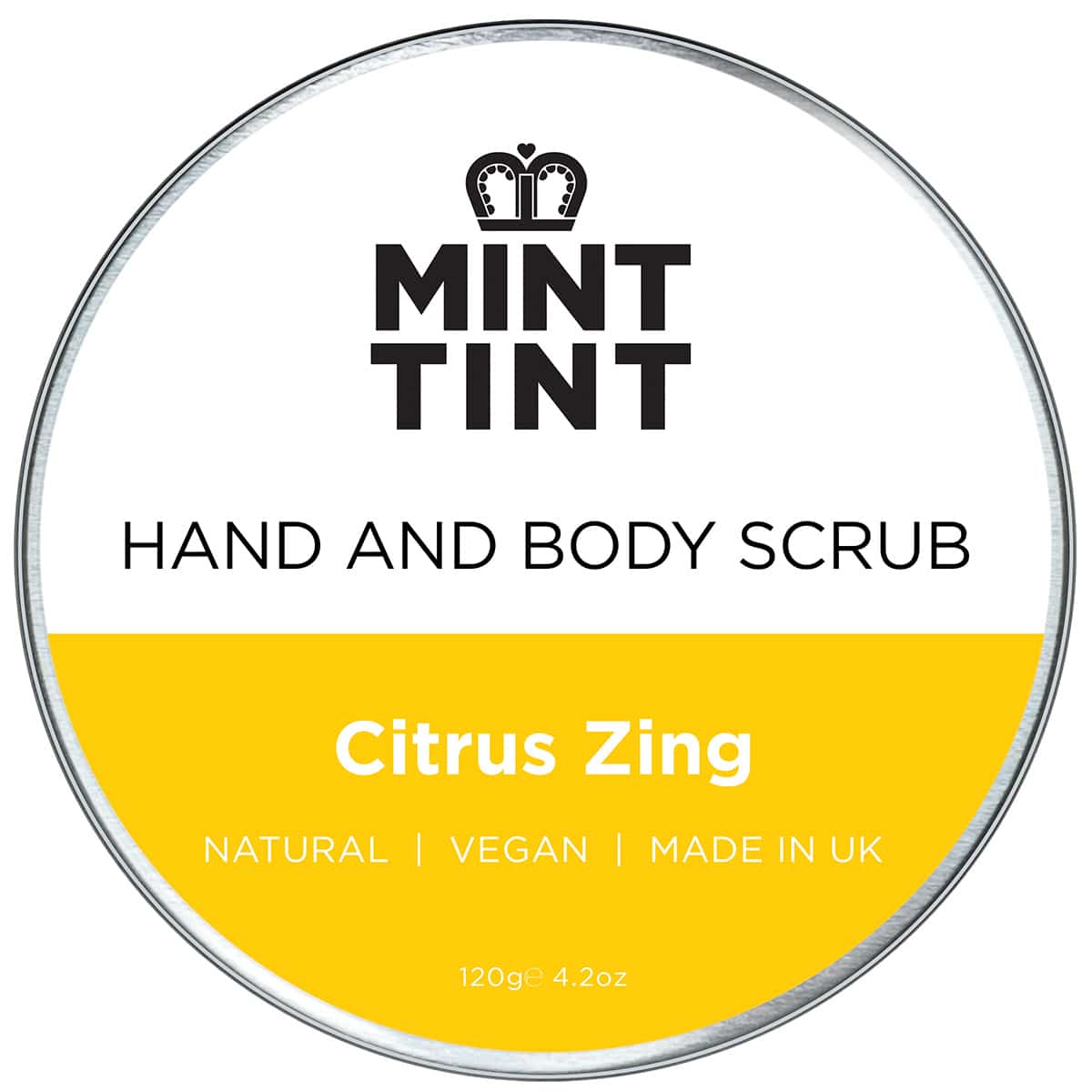 Hand and Body Scrub - Citrus Zing 2 Citrus Zing Hand and Body Scrub with 100% natural pure essential oil - Mint Tint Natural Skincare and Beauty